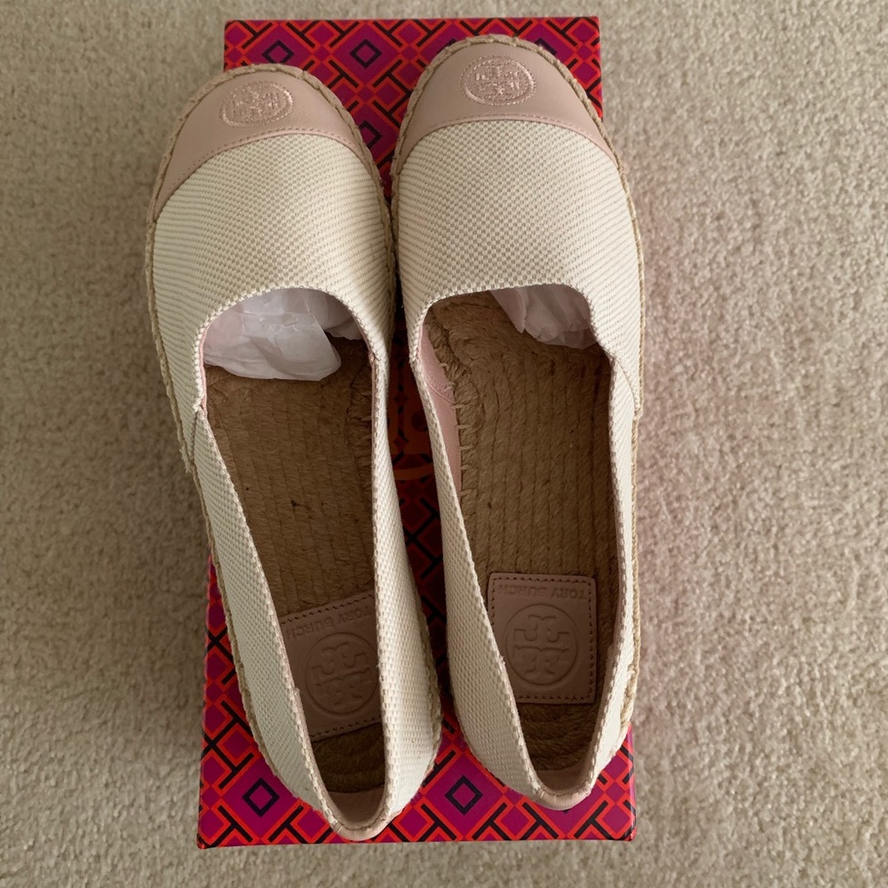 Tory Burch color block canvas espadrille - Picture 5 of 7